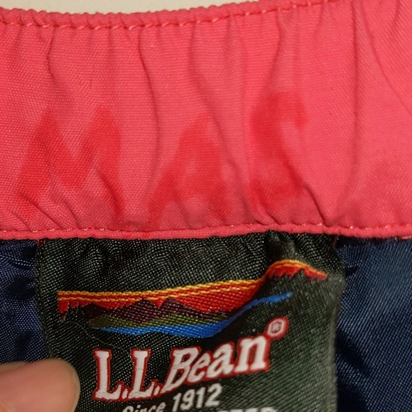 LL Bean S/4 Pink Insulated Winter Snow Ski Pants - Picture 4 of 7